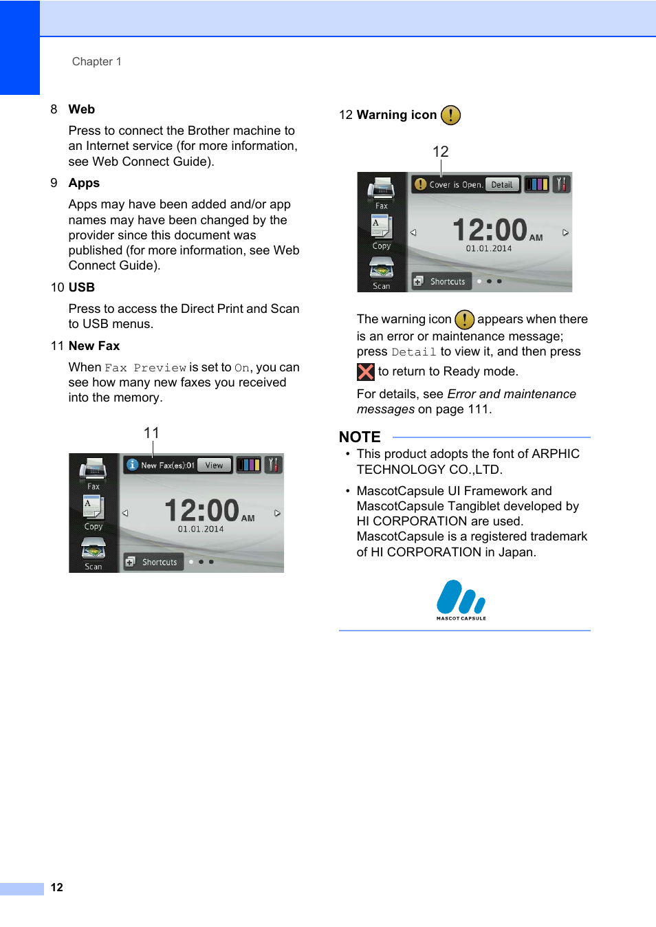 Brother MFC-L8600CDW User Manual | Page 24 / 243