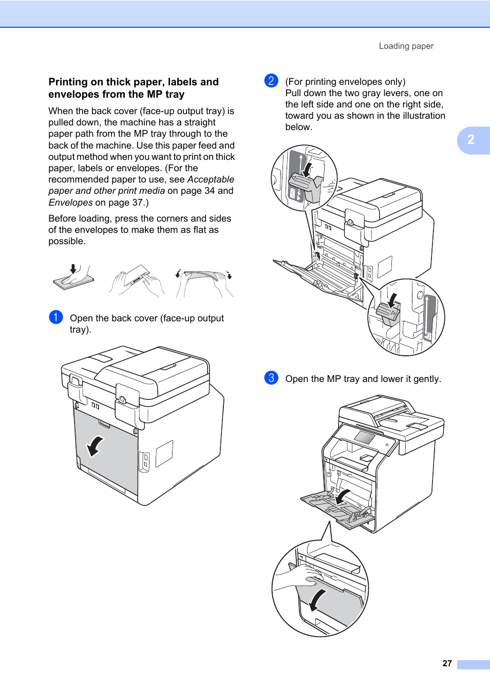 Brother MFC-L8600CDW User Manual | Page 39 / 243