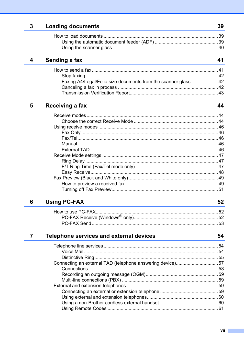 Brother MFC-L8600CDW User Manual | Page 9 / 243