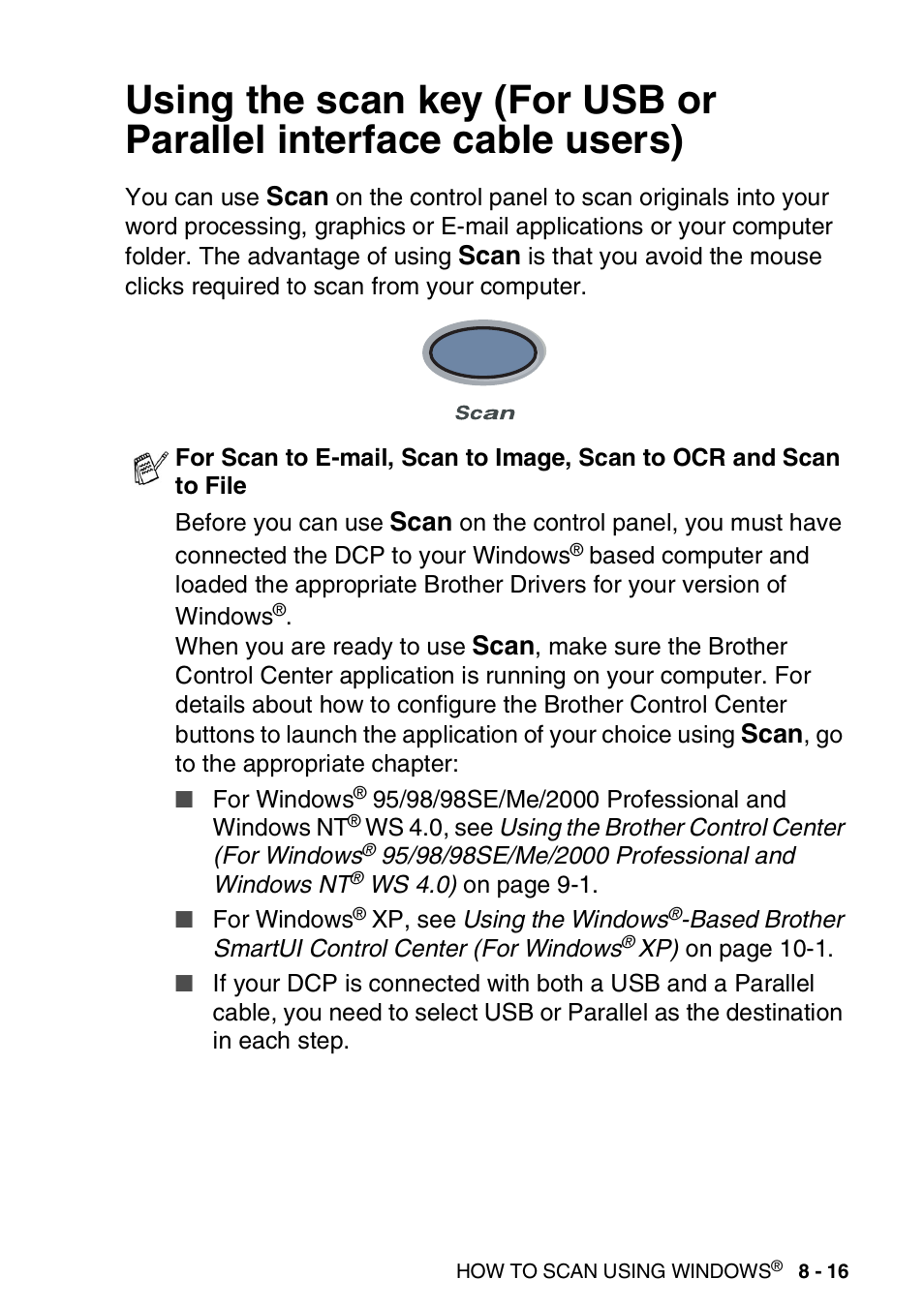 Users) -16 | Brother DCP-8020 User Manual | Page 133 / 282