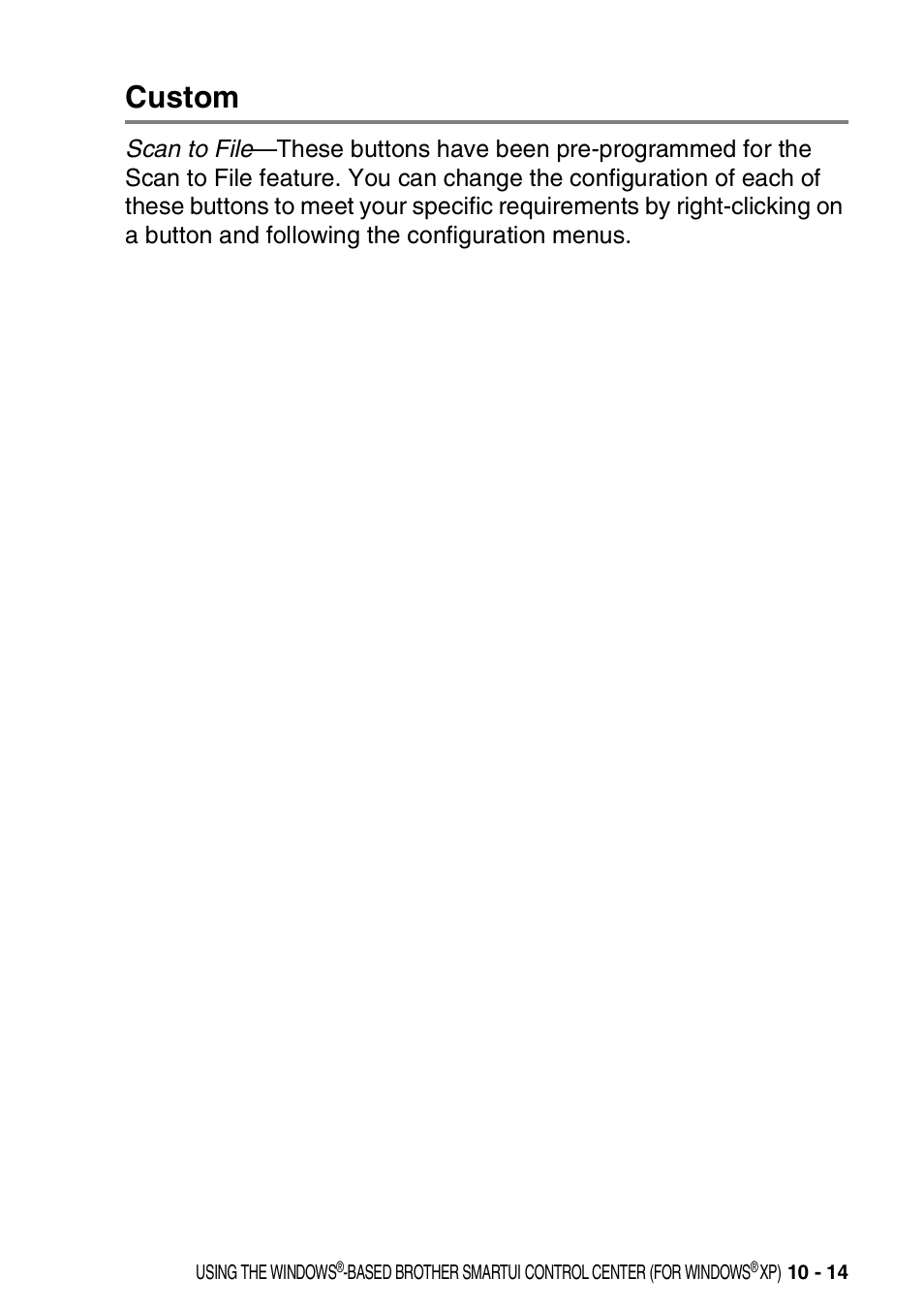 Custom, Custom -14 | Brother DCP-8020 User Manual | Page 169 / 282