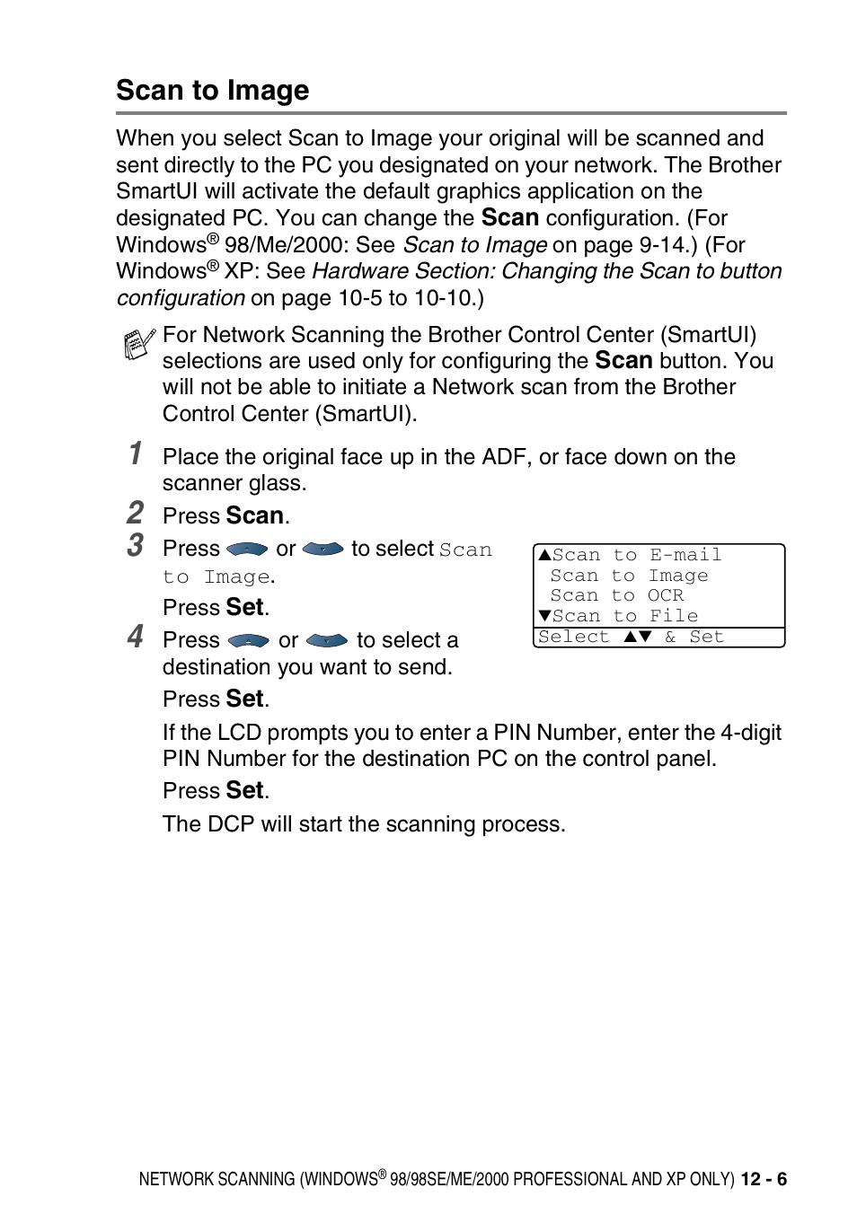 Scan to image, Scan to image -6 | Brother DCP-8020 User Manual | Page 215 / 282