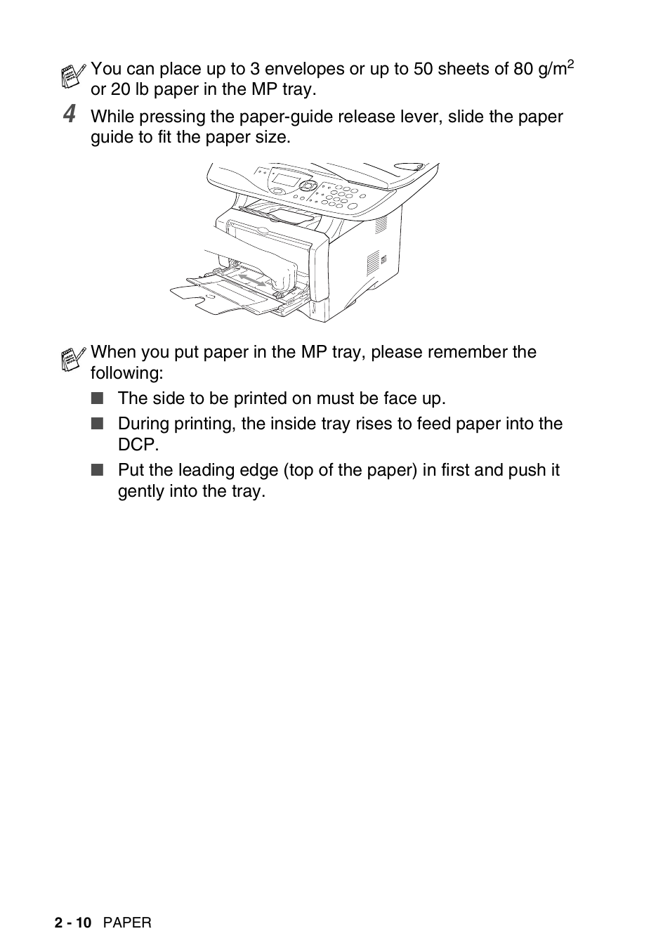 Brother DCP-8020 User Manual | Page 42 / 282