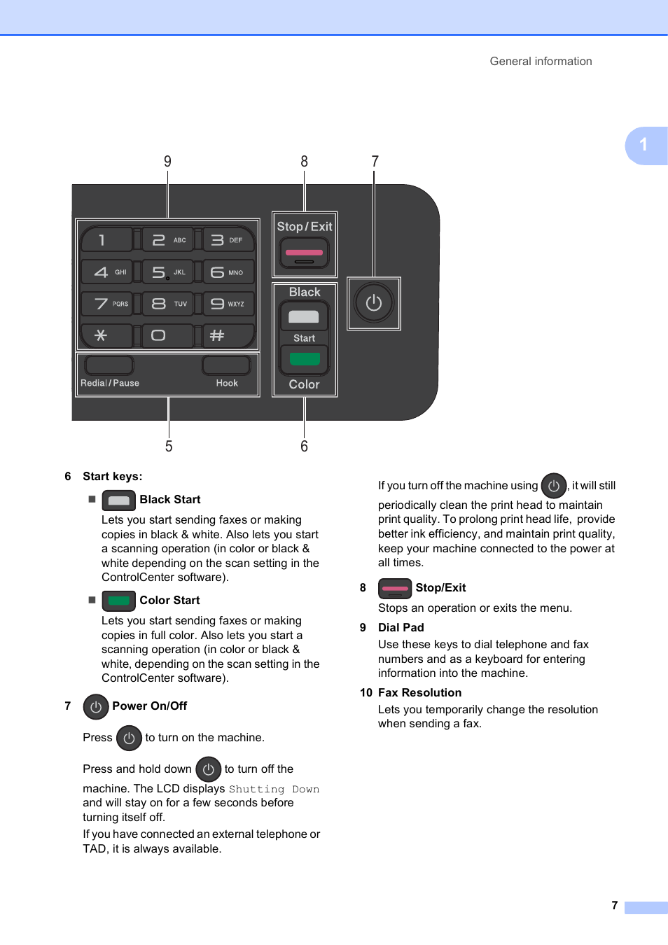 Brother MFC-J245 User Manual | Page 19 / 131