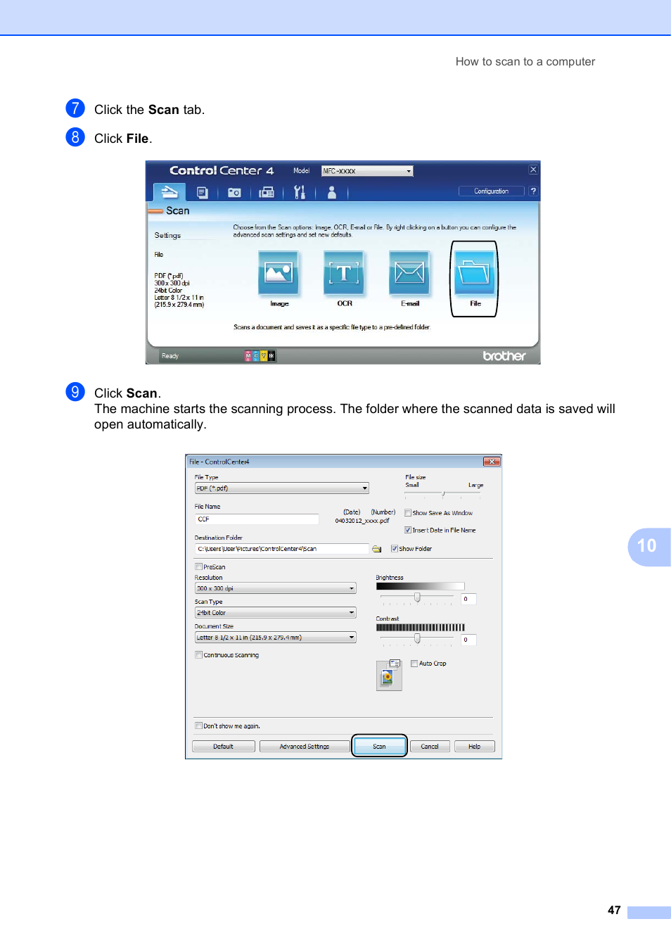 Brother MFC-J245 User Manual | Page 59 / 131