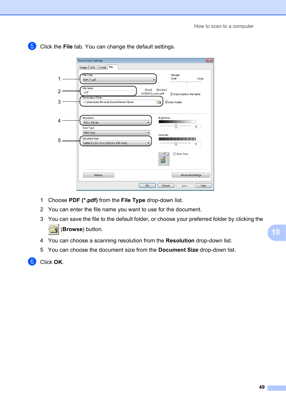 Brother MFC-J245 User Manual | Page 61 / 131