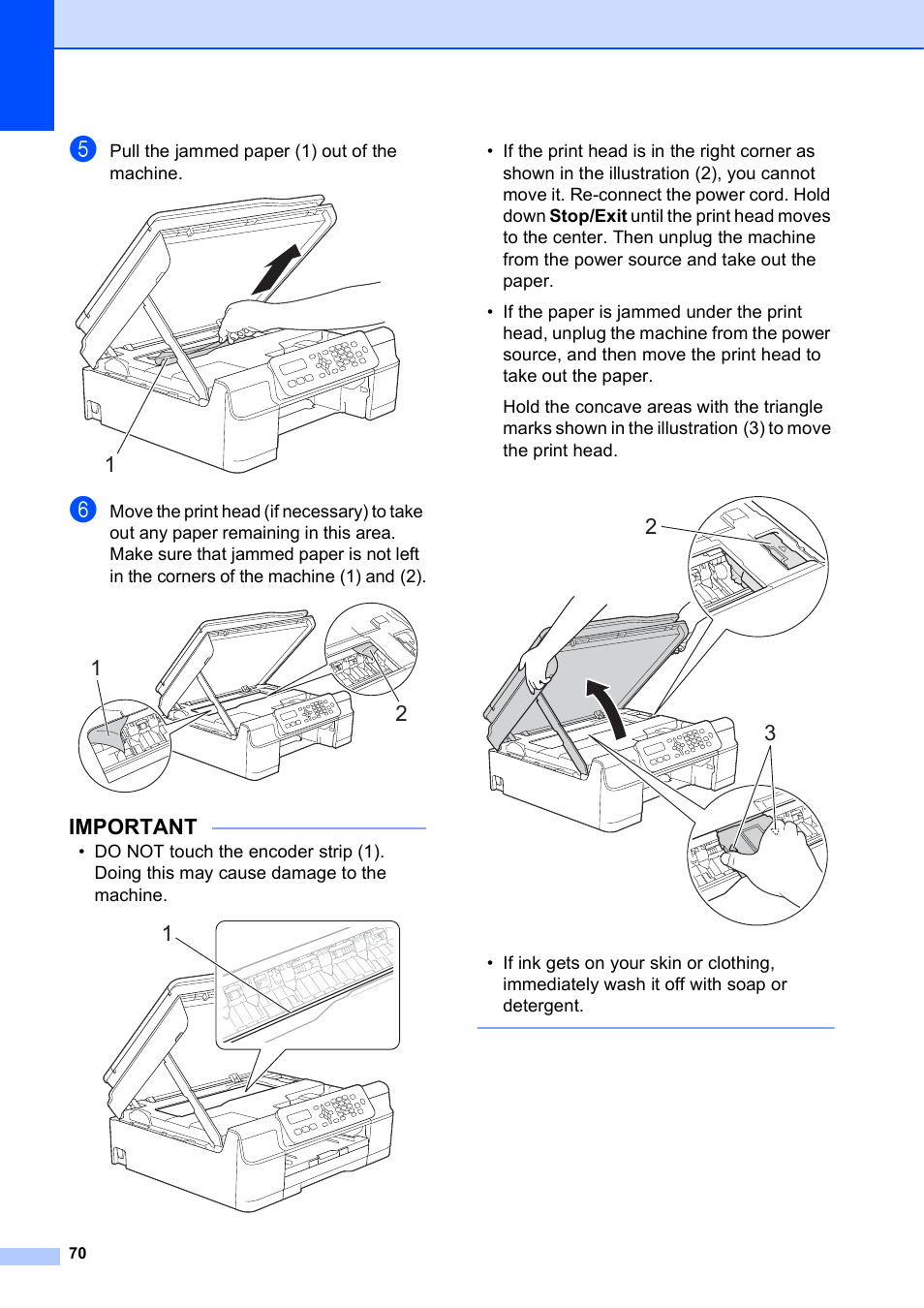 Important | Brother MFC-J245 User Manual | Page 82 / 131