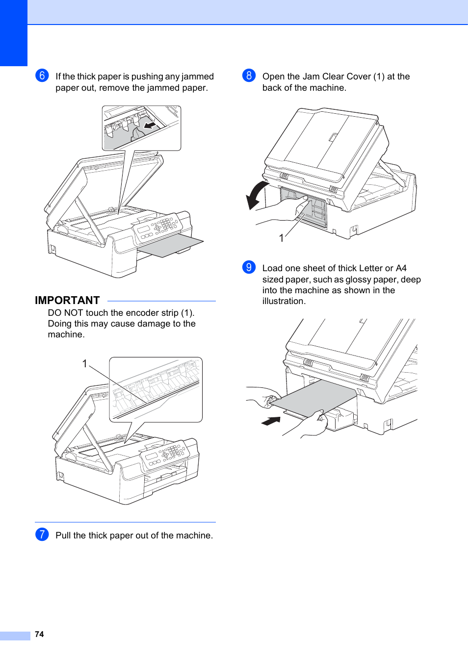 Important | Brother MFC-J245 User Manual | Page 86 / 131