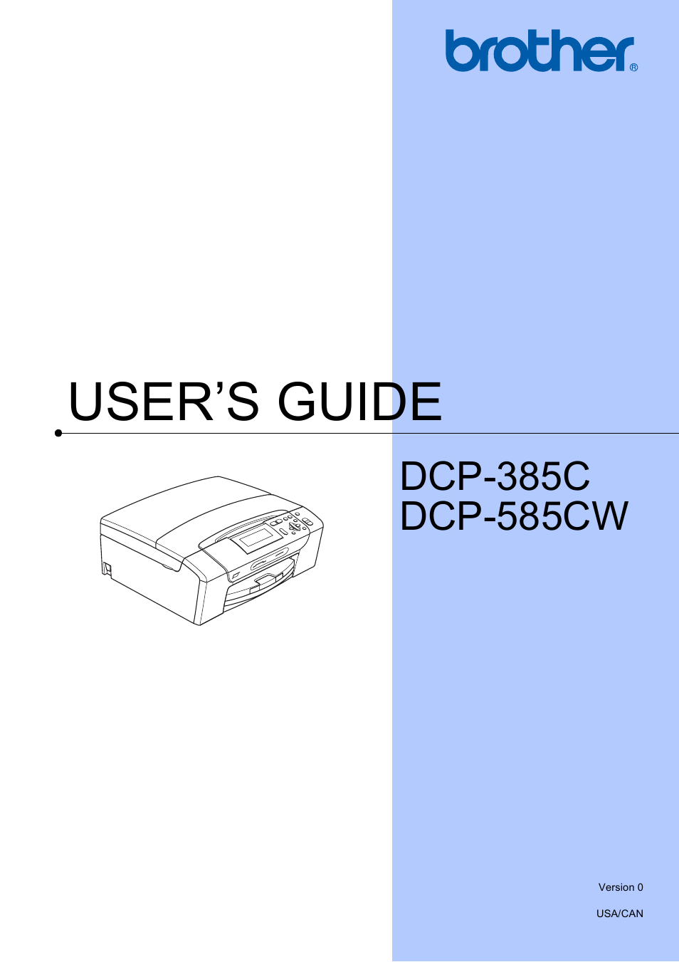 Brother DCP-585CW User Manual | 132 pages