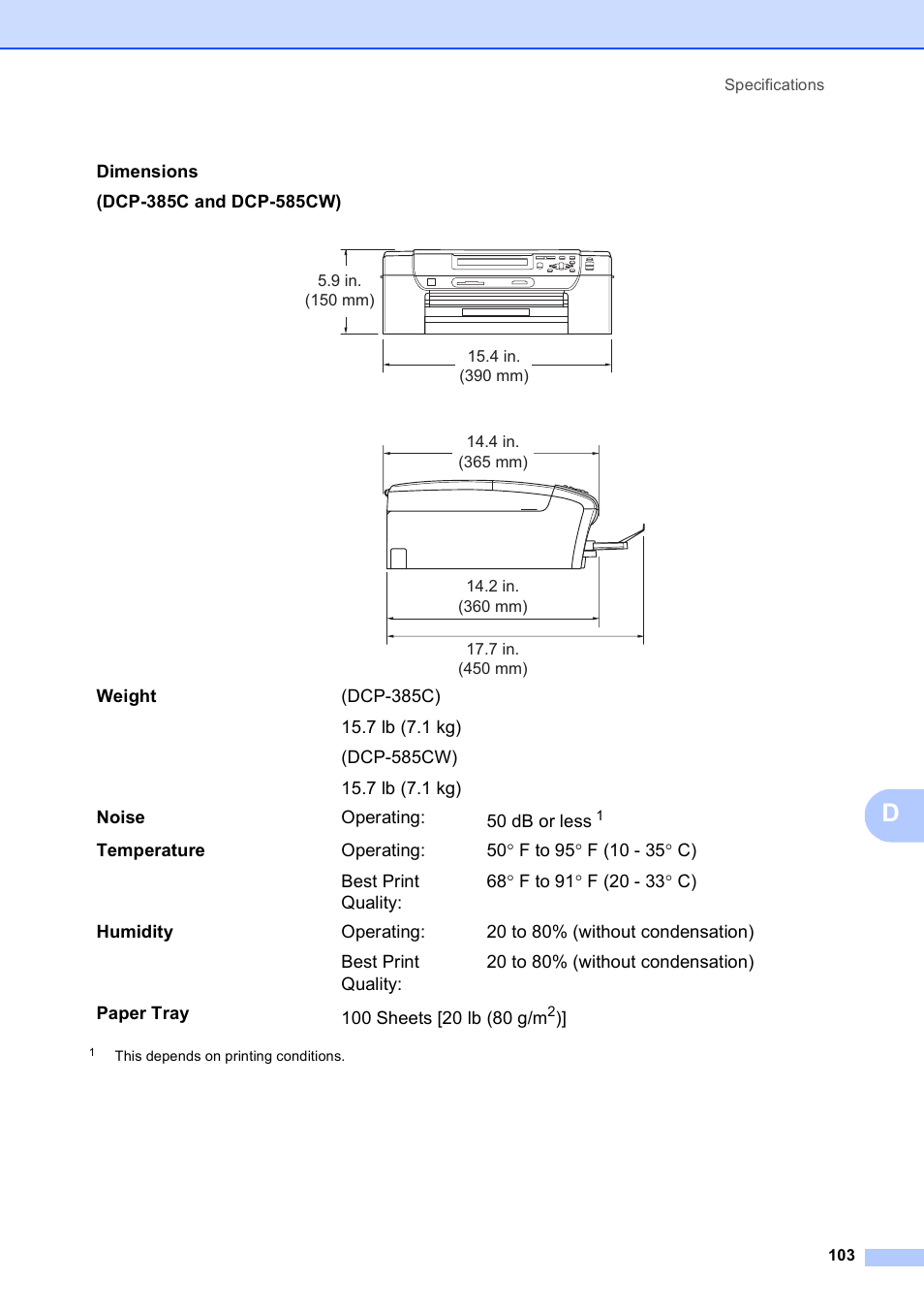 Brother DCP-585CW User Manual | Page 115 / 132