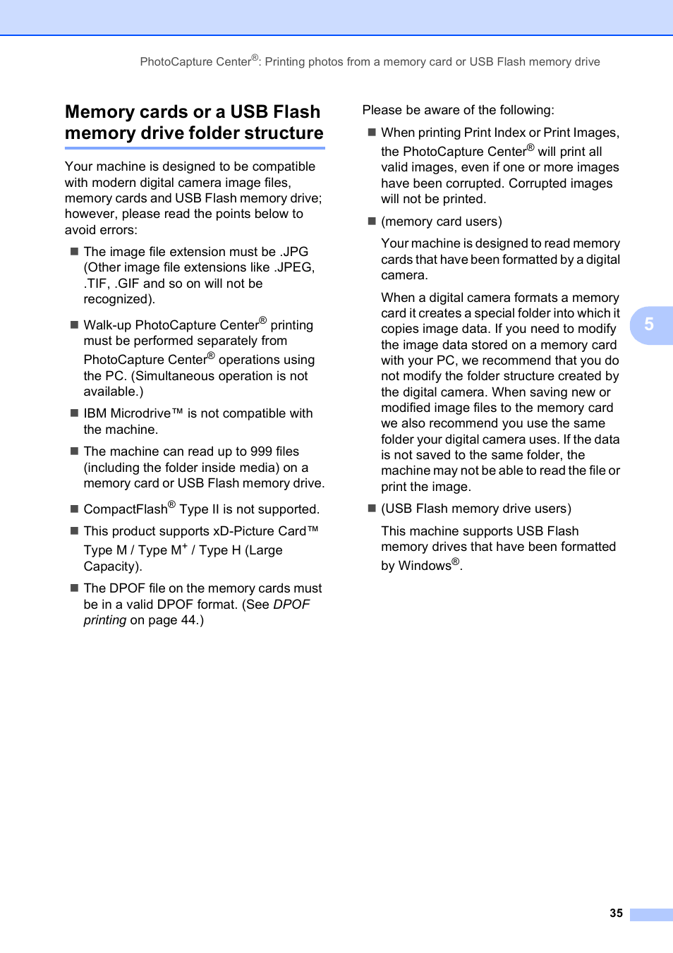 Brother DCP-585CW User Manual | Page 47 / 132