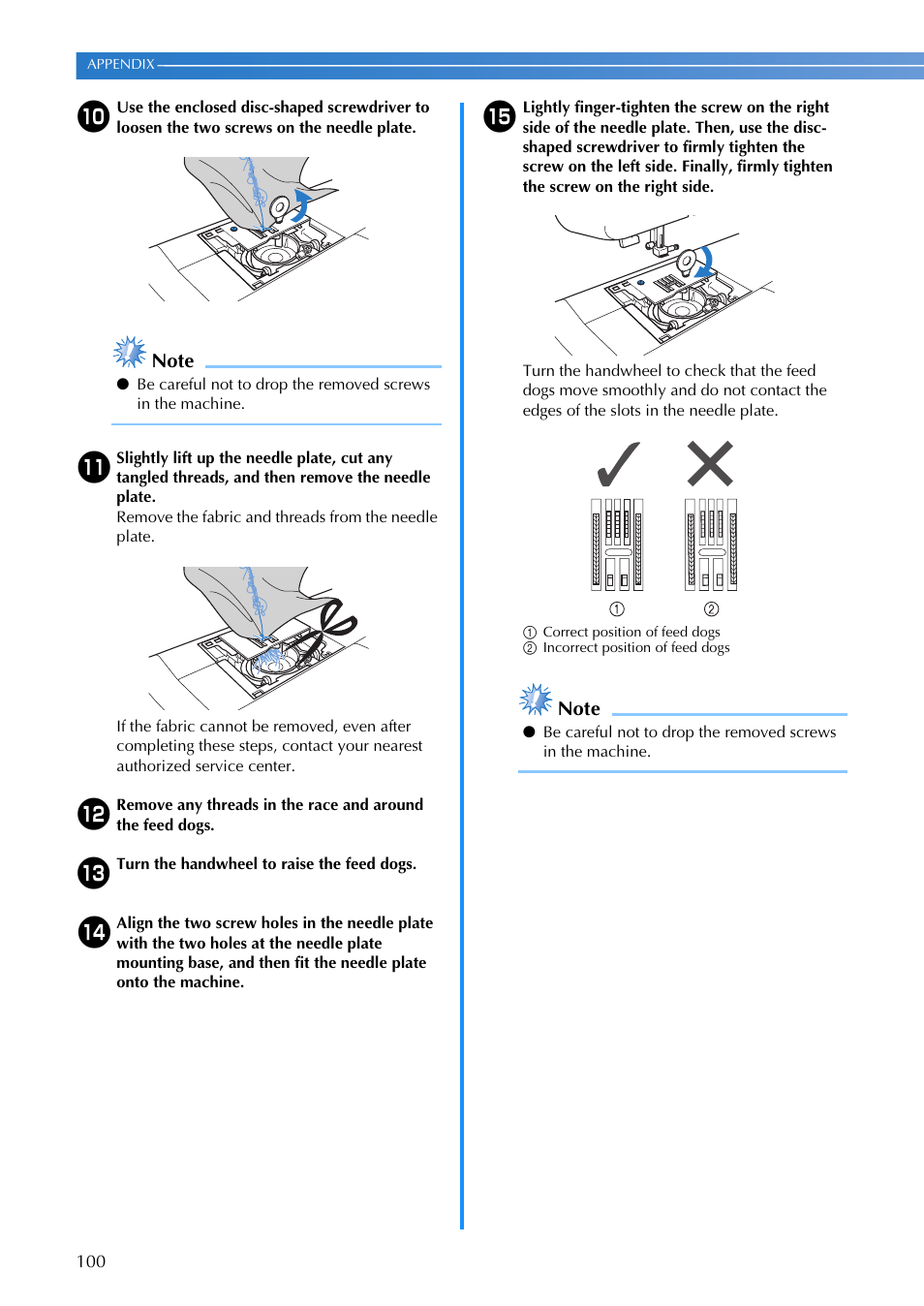Brother SQ9185 User Manual | Page 102 / 116
