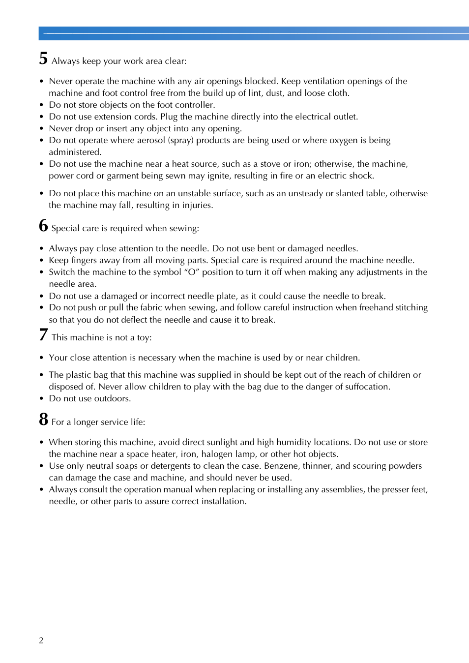 Brother SQ9185 User Manual | Page 4 / 116