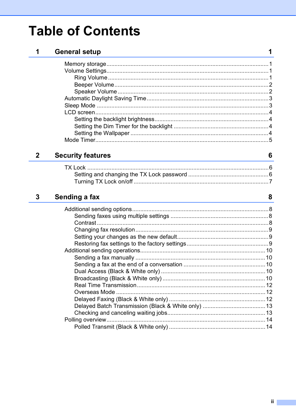 Brother MFC-J615W User Manual | Page 3 / 79