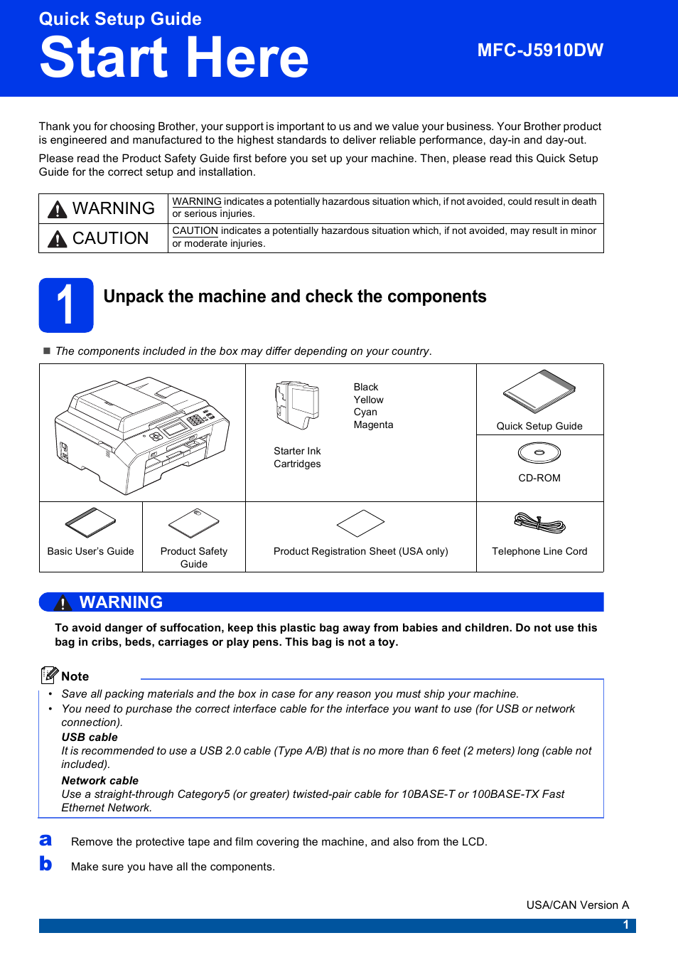 Brother MFC J5910DW User Manual | 43 pages