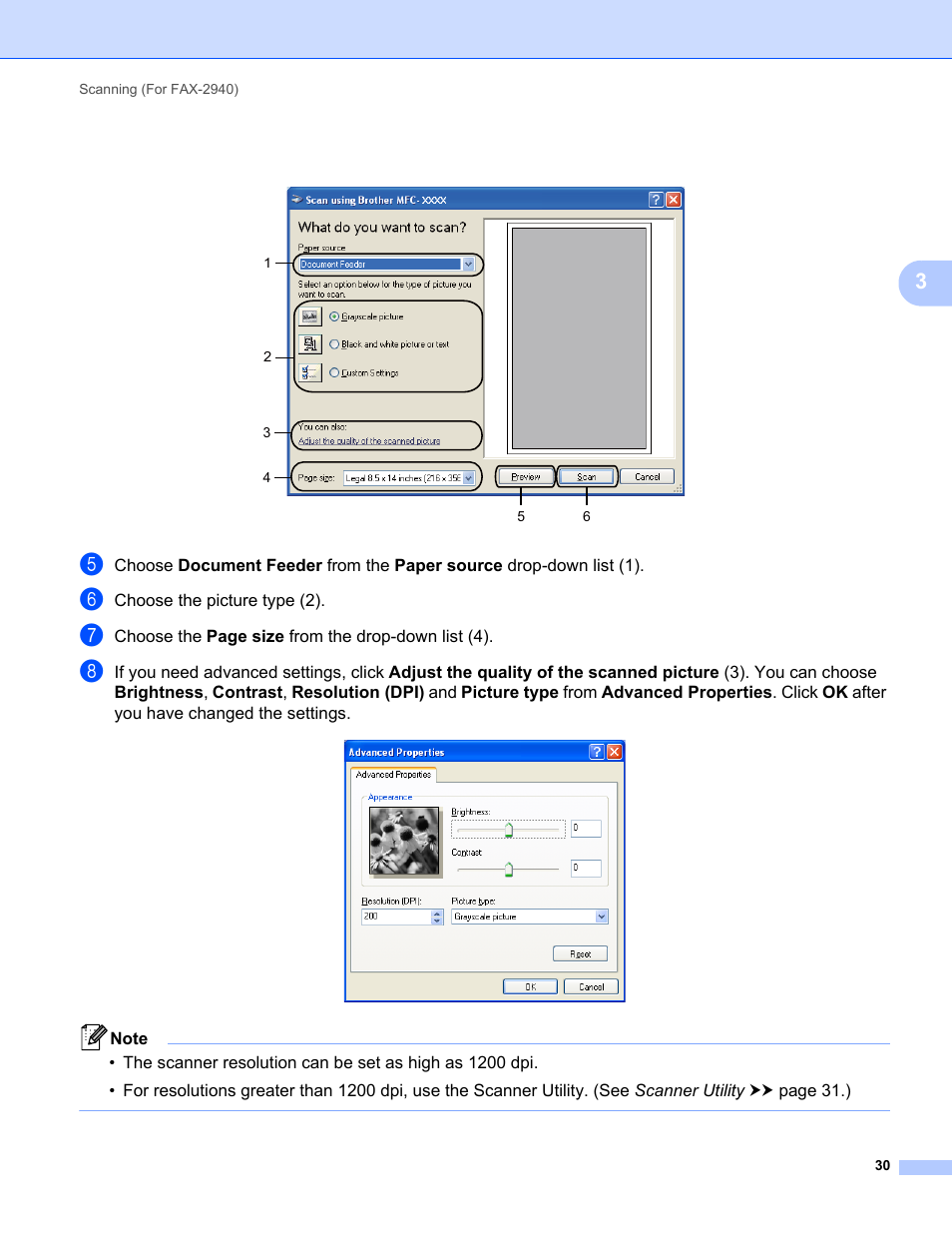 Brother FAX-2840 User Manual | Page 35 / 86