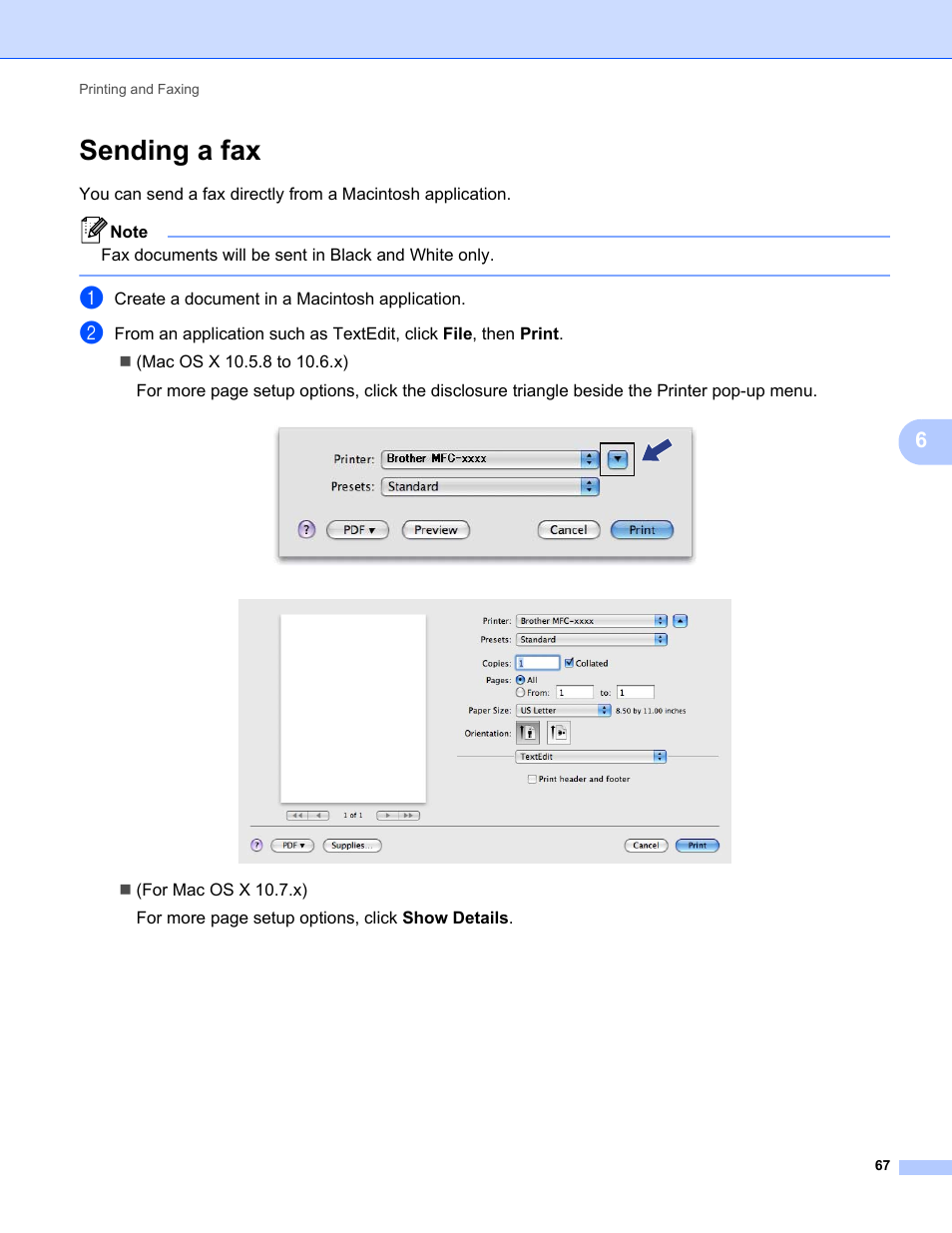 Sending a fax | Brother FAX-2840 User Manual | Page 72 / 86