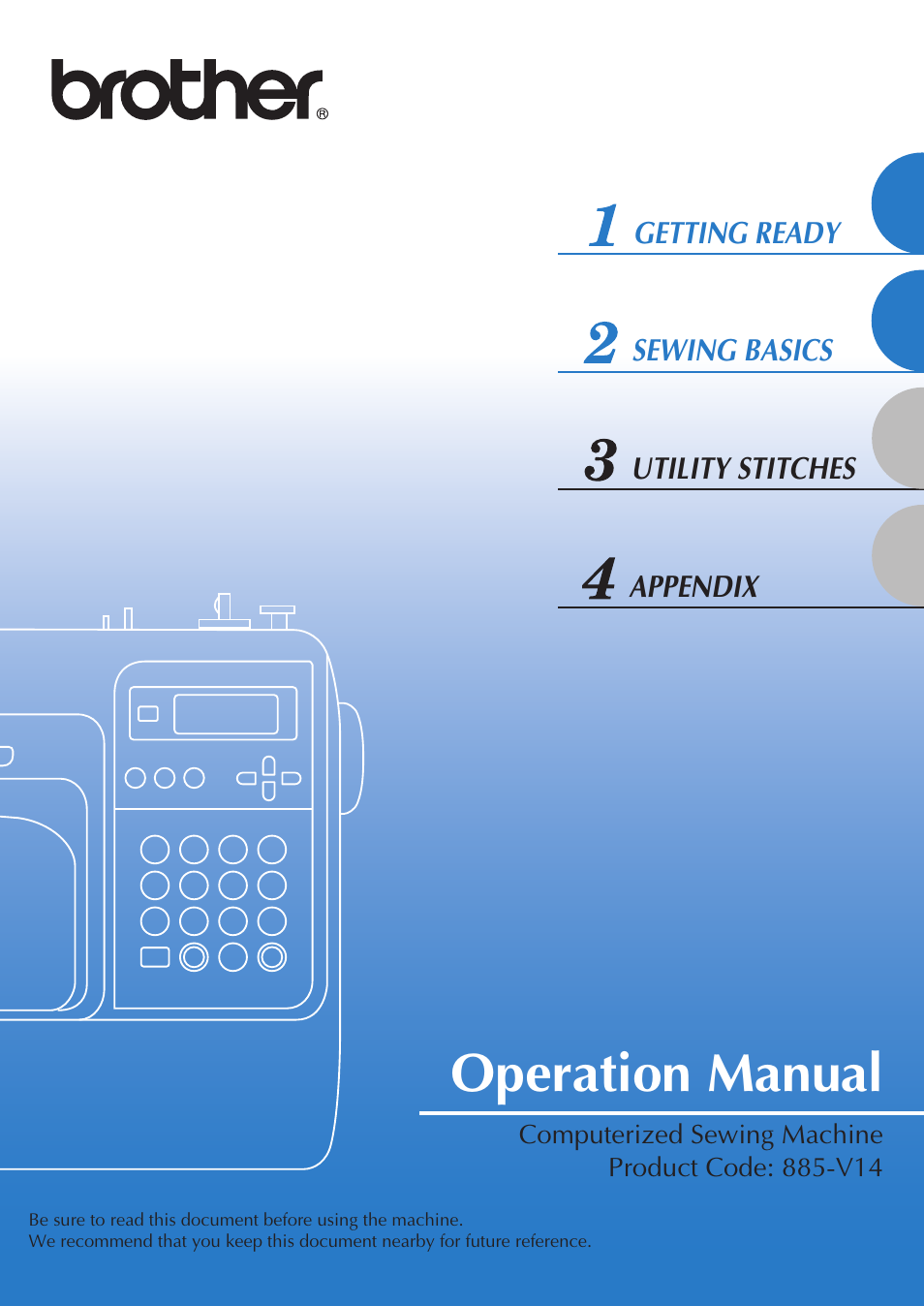 Brother Innov-is 85e User Manual | 152 pages