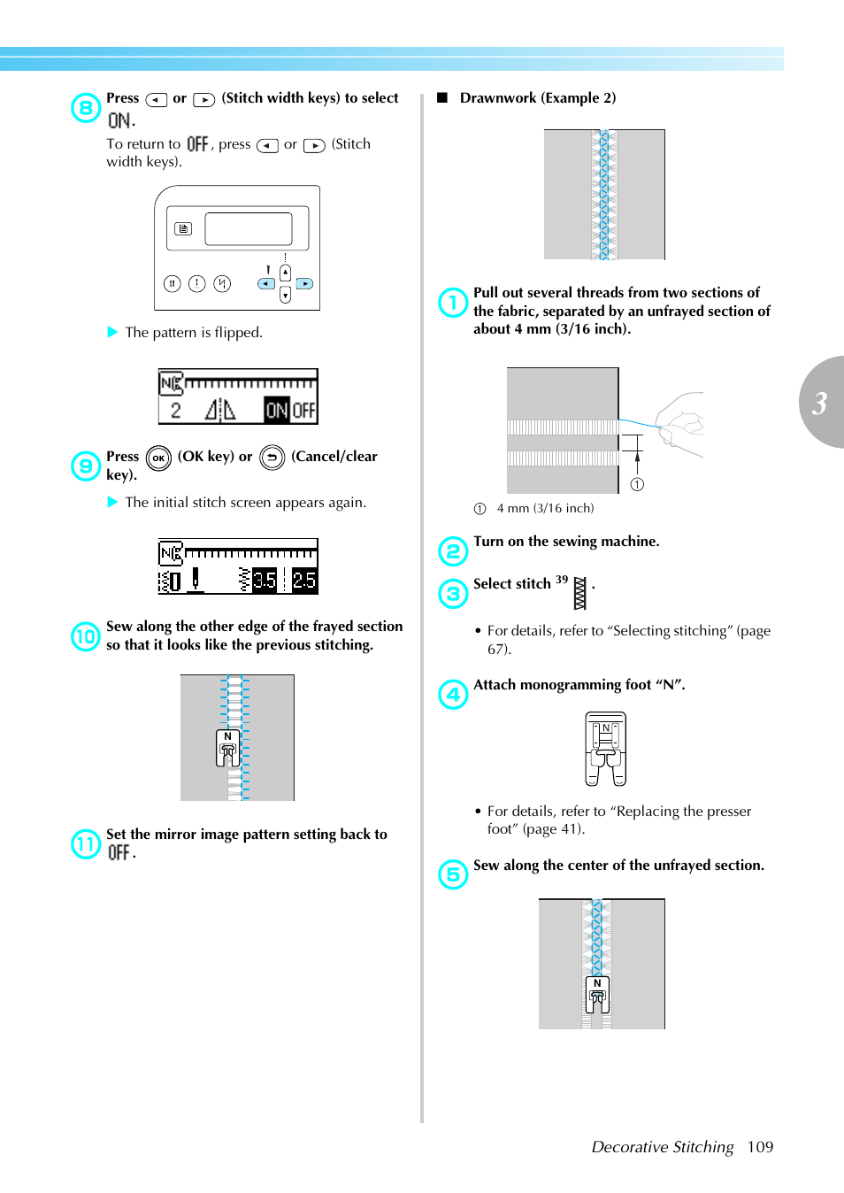 Brother Innov-is 85e User Manual | Page 111 / 152