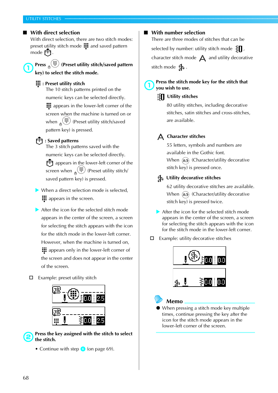 Brother Innov-is 85e User Manual | Page 70 / 152