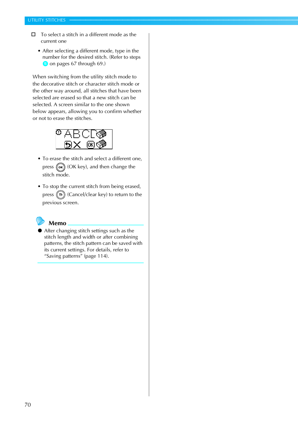Brother Innov-is 85e User Manual | Page 72 / 152