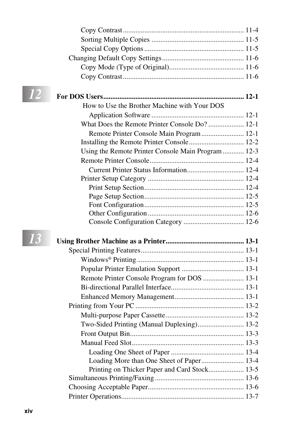 Brother MFC-8500 User Manual | Page 16 / 234