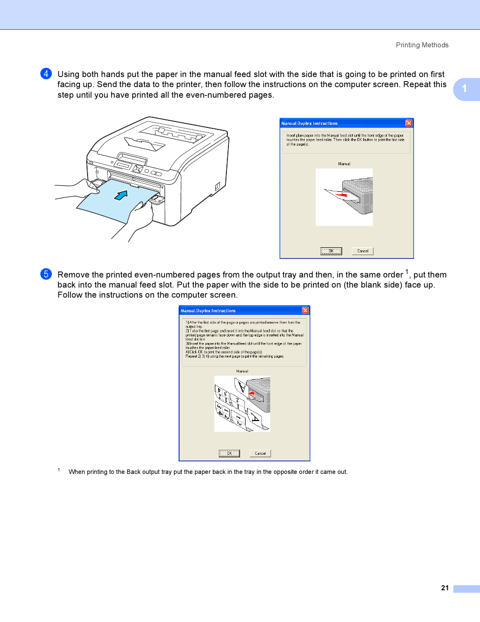 Brother HL 3070CW User Manual | Page 31 / 200