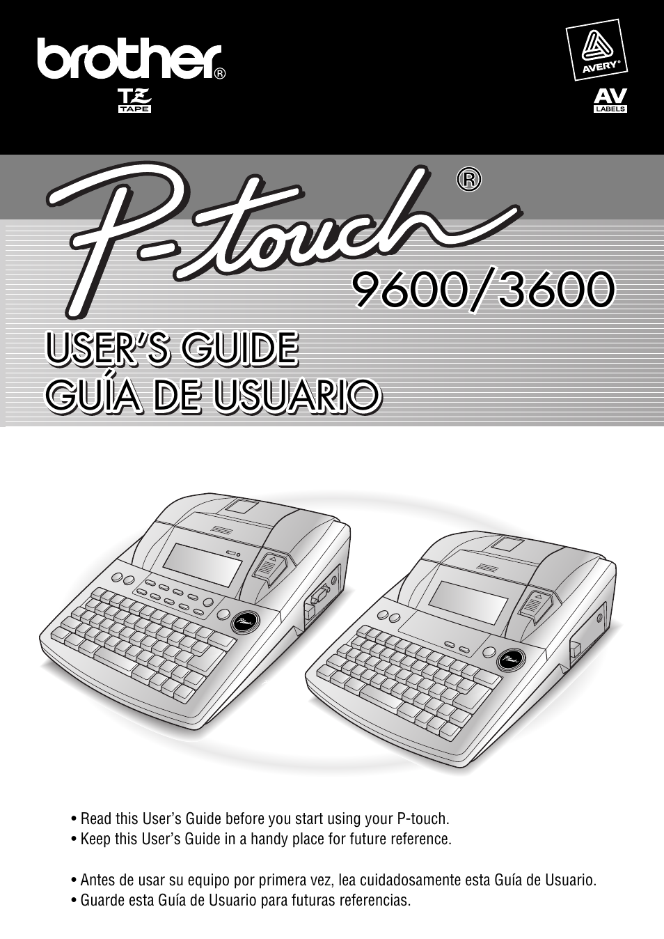 Brother PT-3600 User Manual | 212 pages