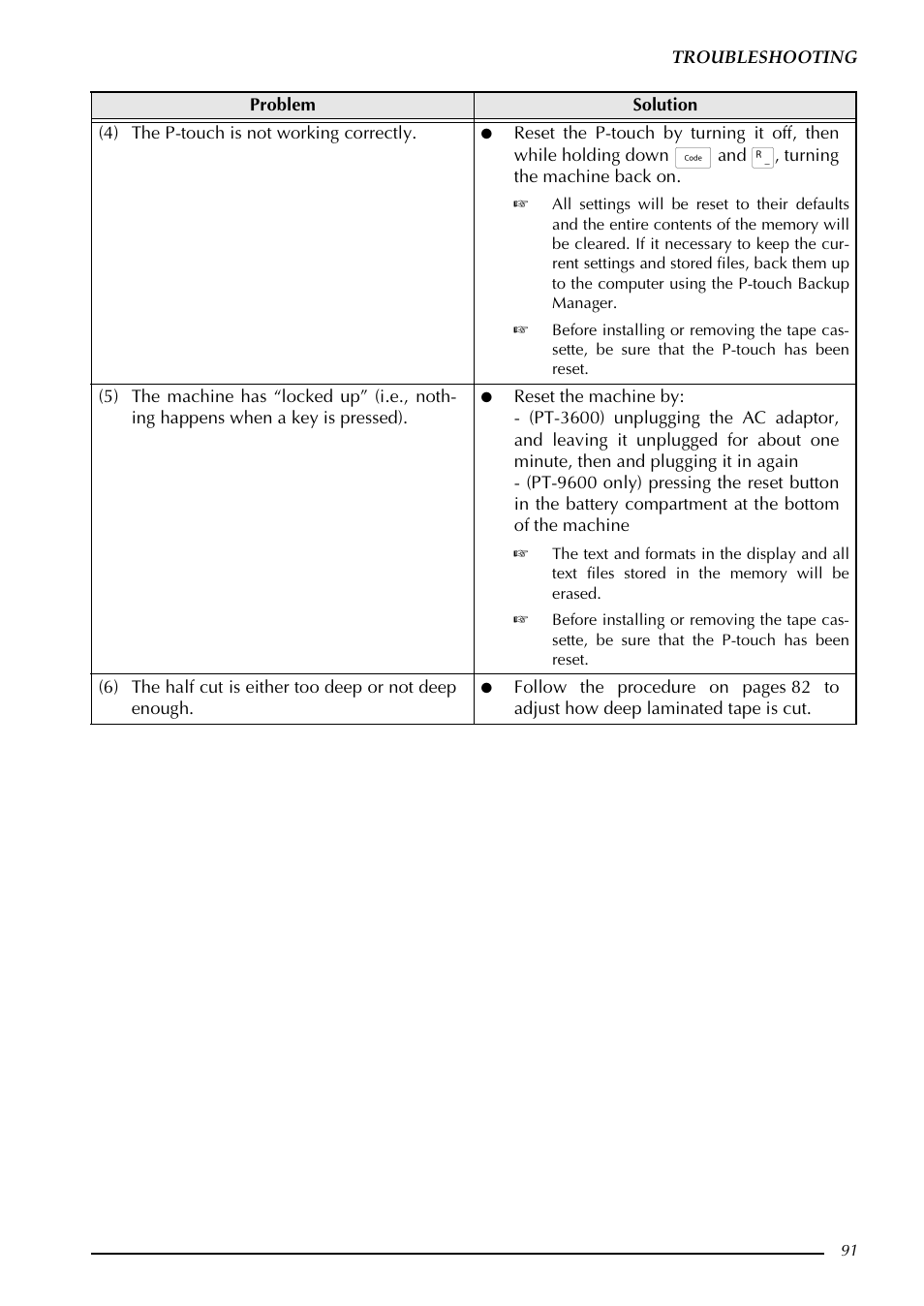 Brother PT-3600 User Manual | Page 103 / 212