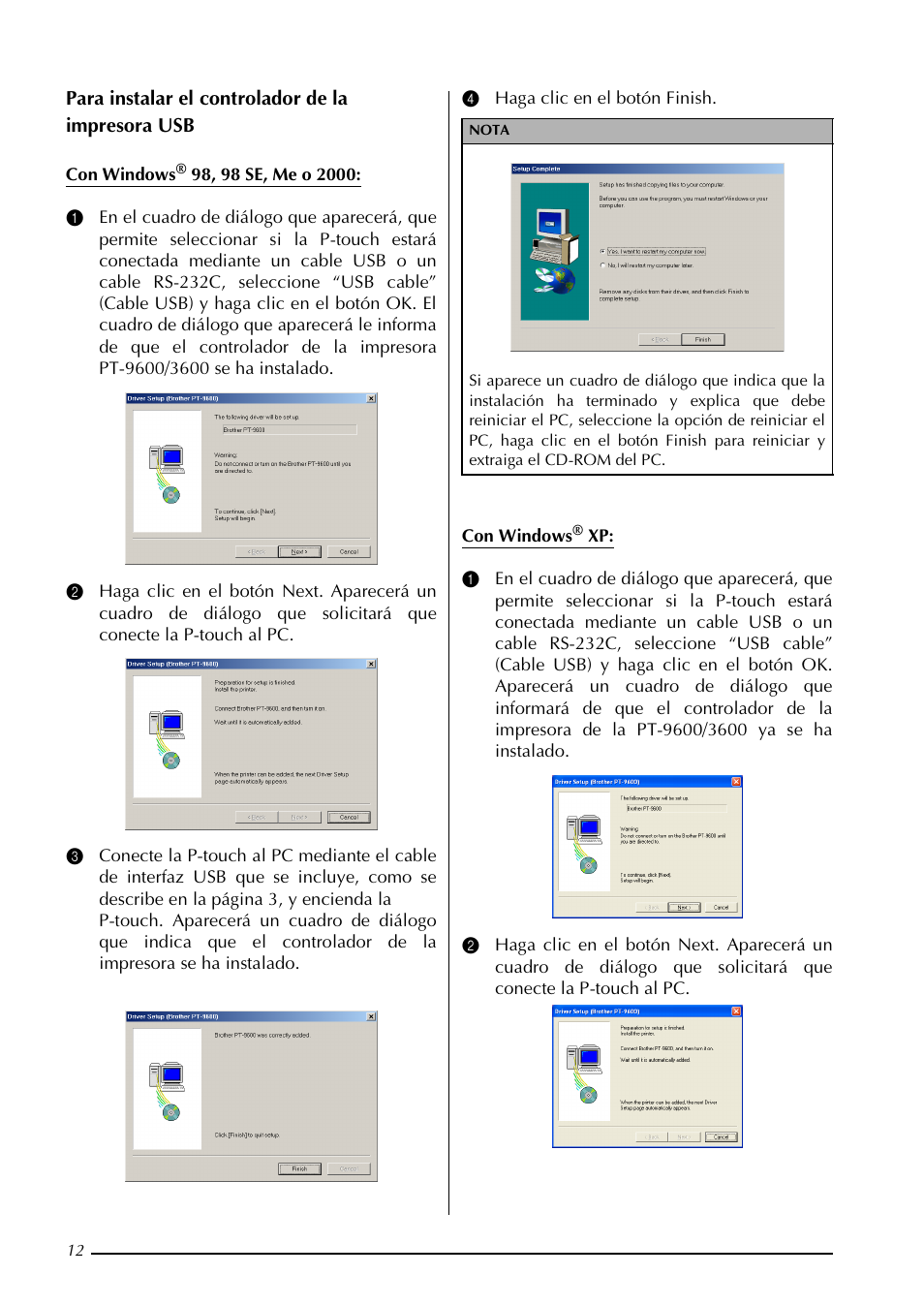 Brother PT-3600 User Manual | Page 150 / 212