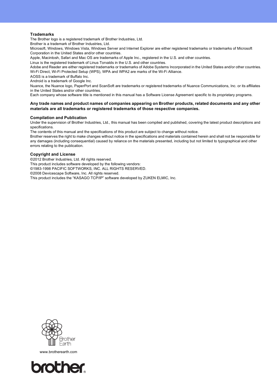 Brother MFC-9330CDW User Manual | Page 42 / 42