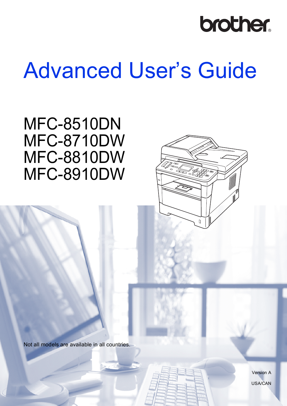 Brother MFC-8710DW User Manual | 93 pages