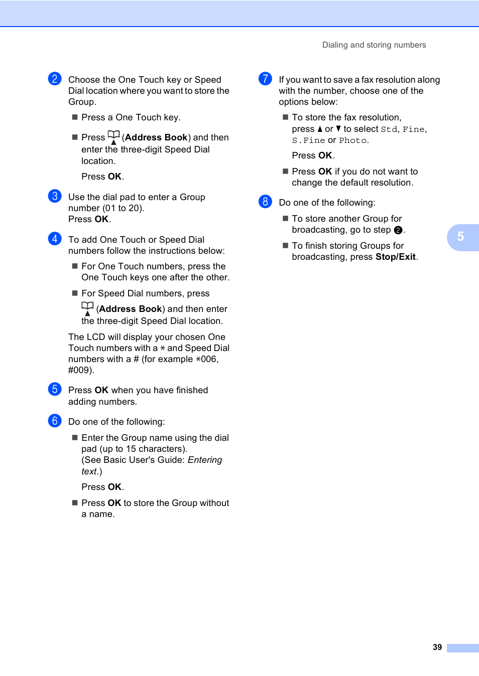 Brother MFC-8710DW User Manual | Page 47 / 93