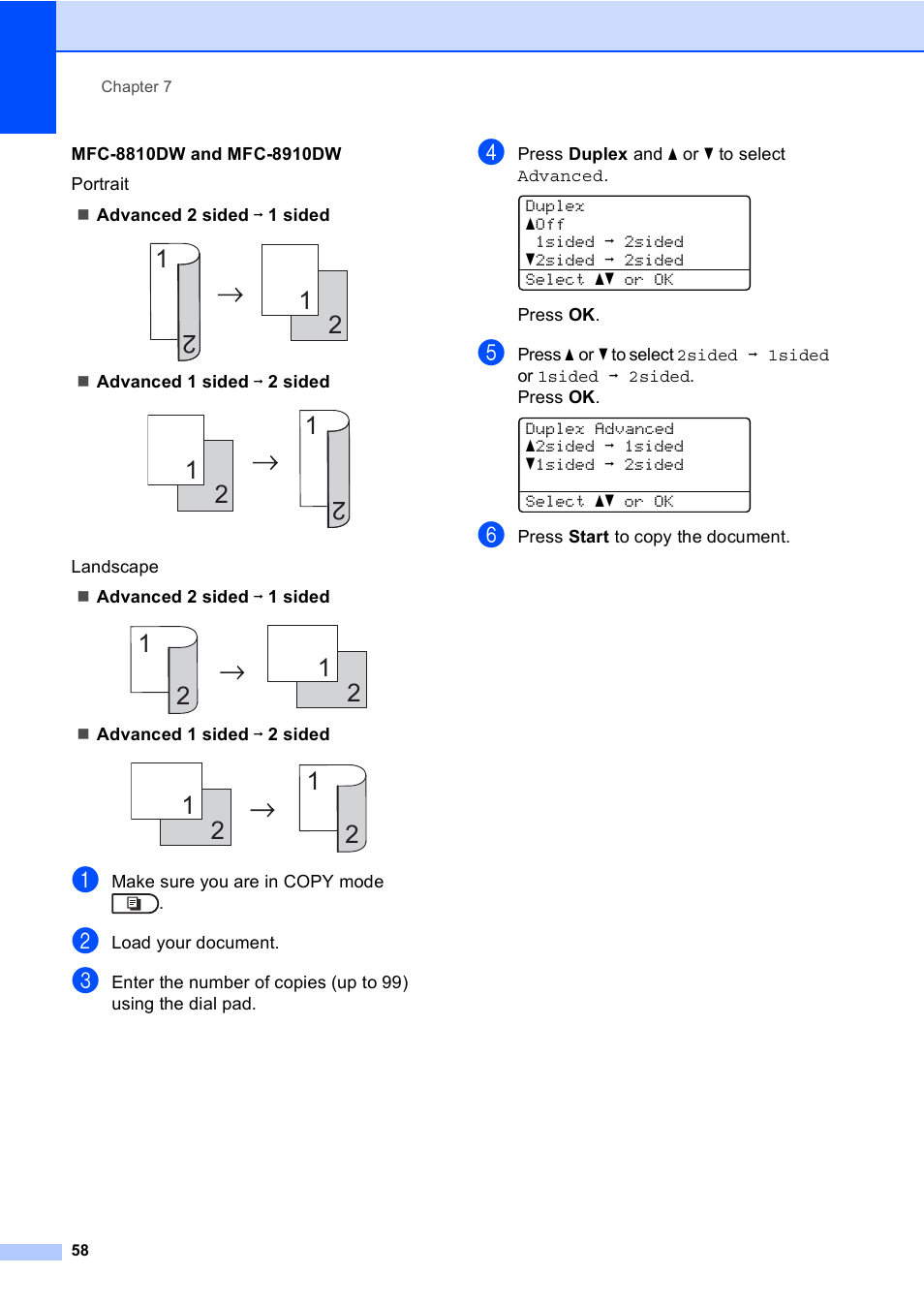 Brother MFC-8710DW User Manual | Page 66 / 93