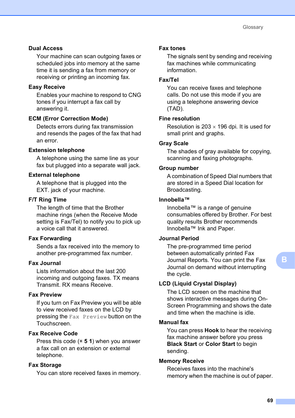 Brother MFC-J835DW User Manual | Page 75 / 82
