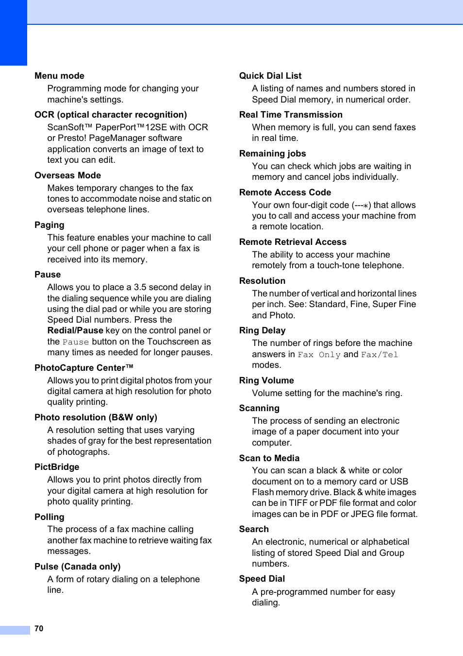 Brother MFC-J835DW User Manual | Page 76 / 82