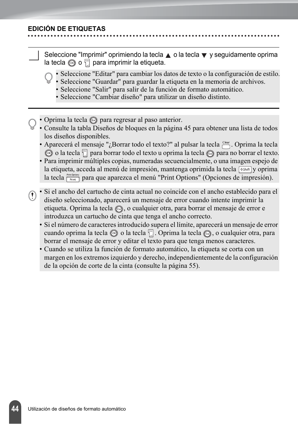 Brother PT-2100 User Manual | Page 128 / 161