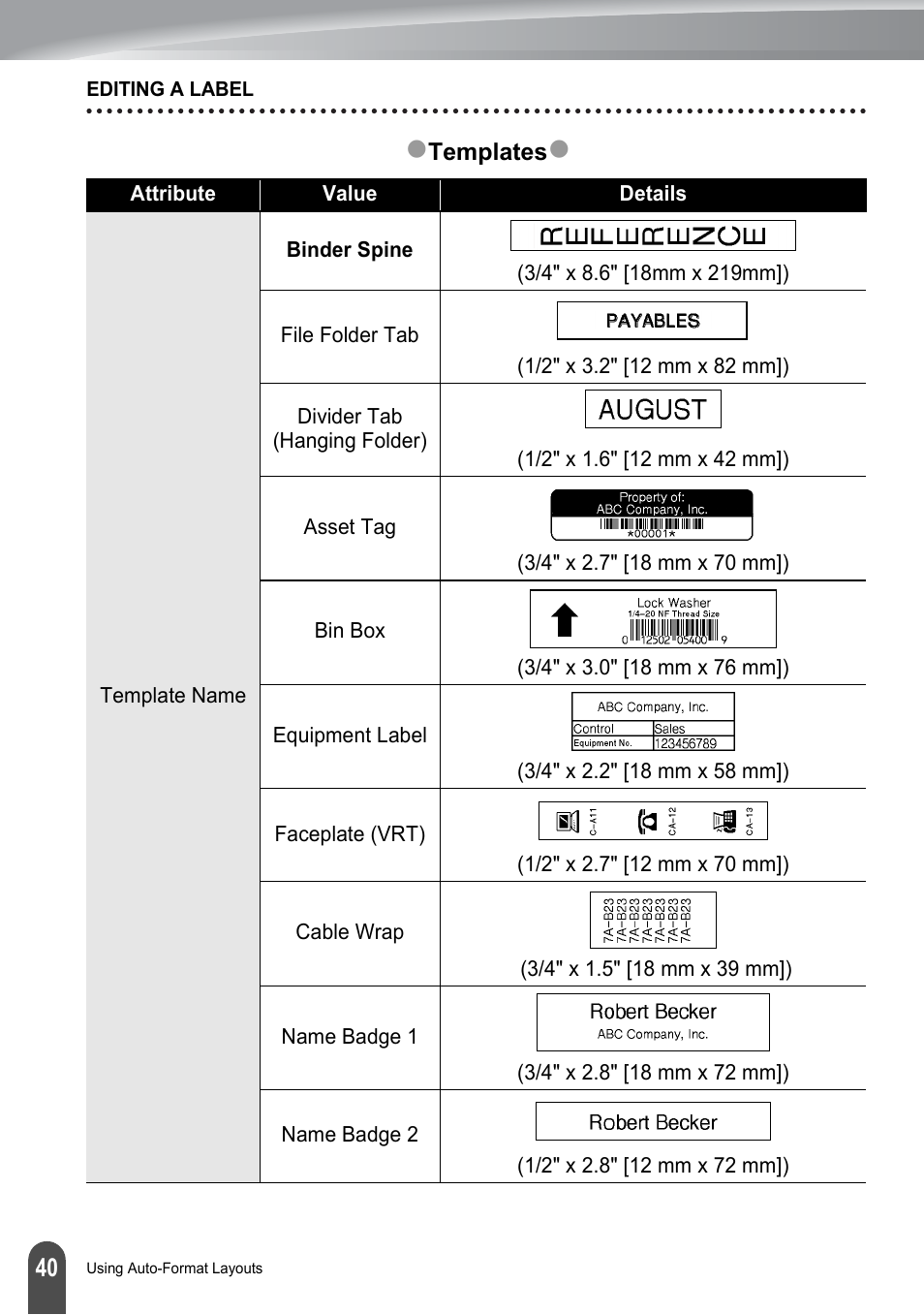 Brother PT-2100 User Manual | Page 46 / 161