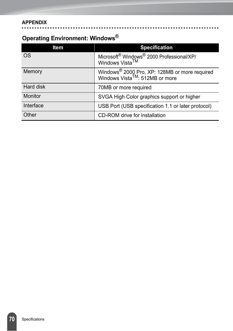 Brother PT-2100 User Manual | Page 76 / 161