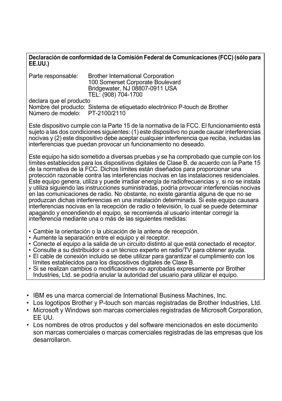 Brother PT-2100 User Manual | Page 80 / 161