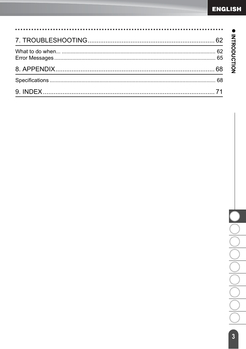 Brother PT-2100 User Manual | Page 9 / 161