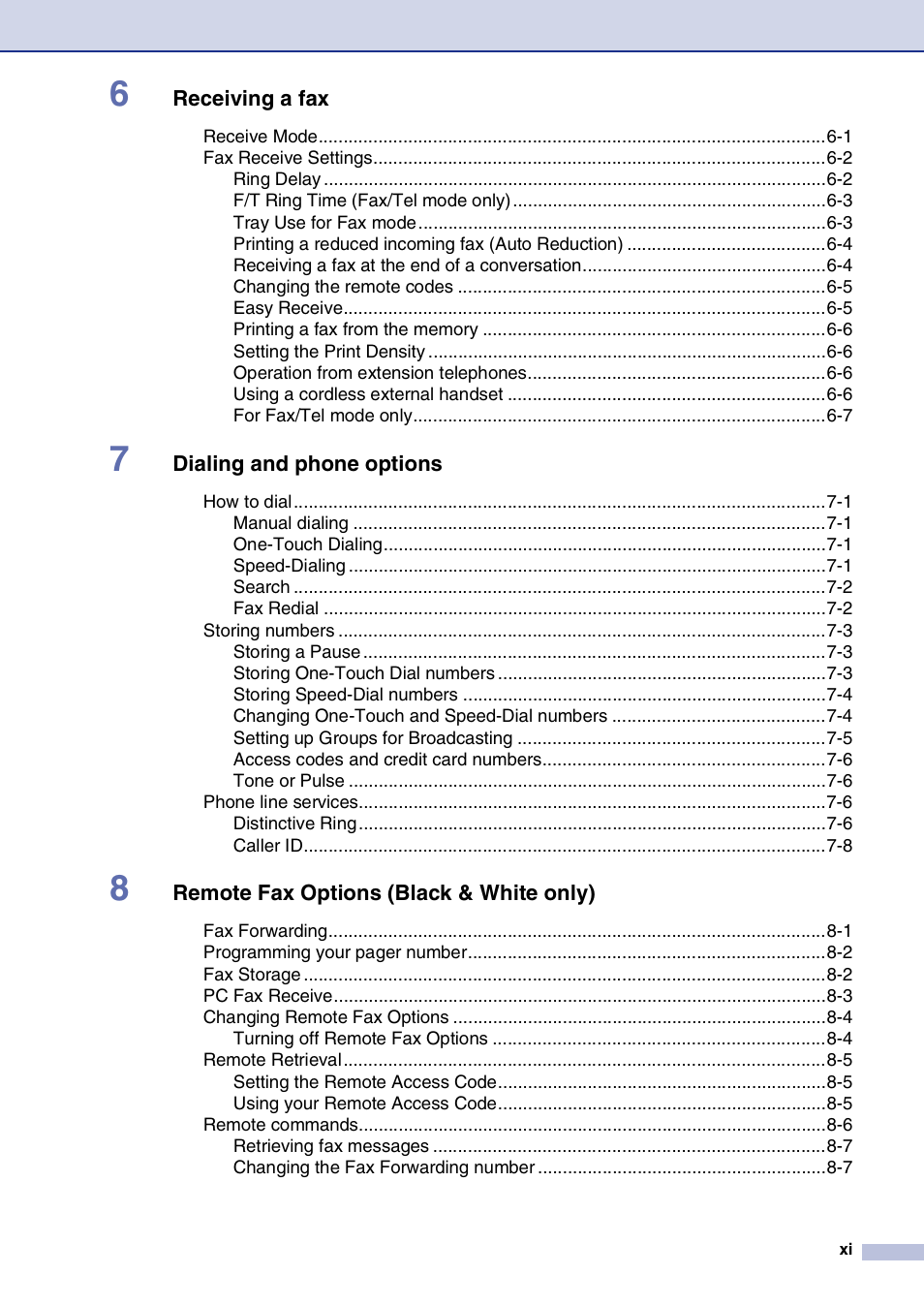 Brother MFC-9420CN User Manual | Page 13 / 195