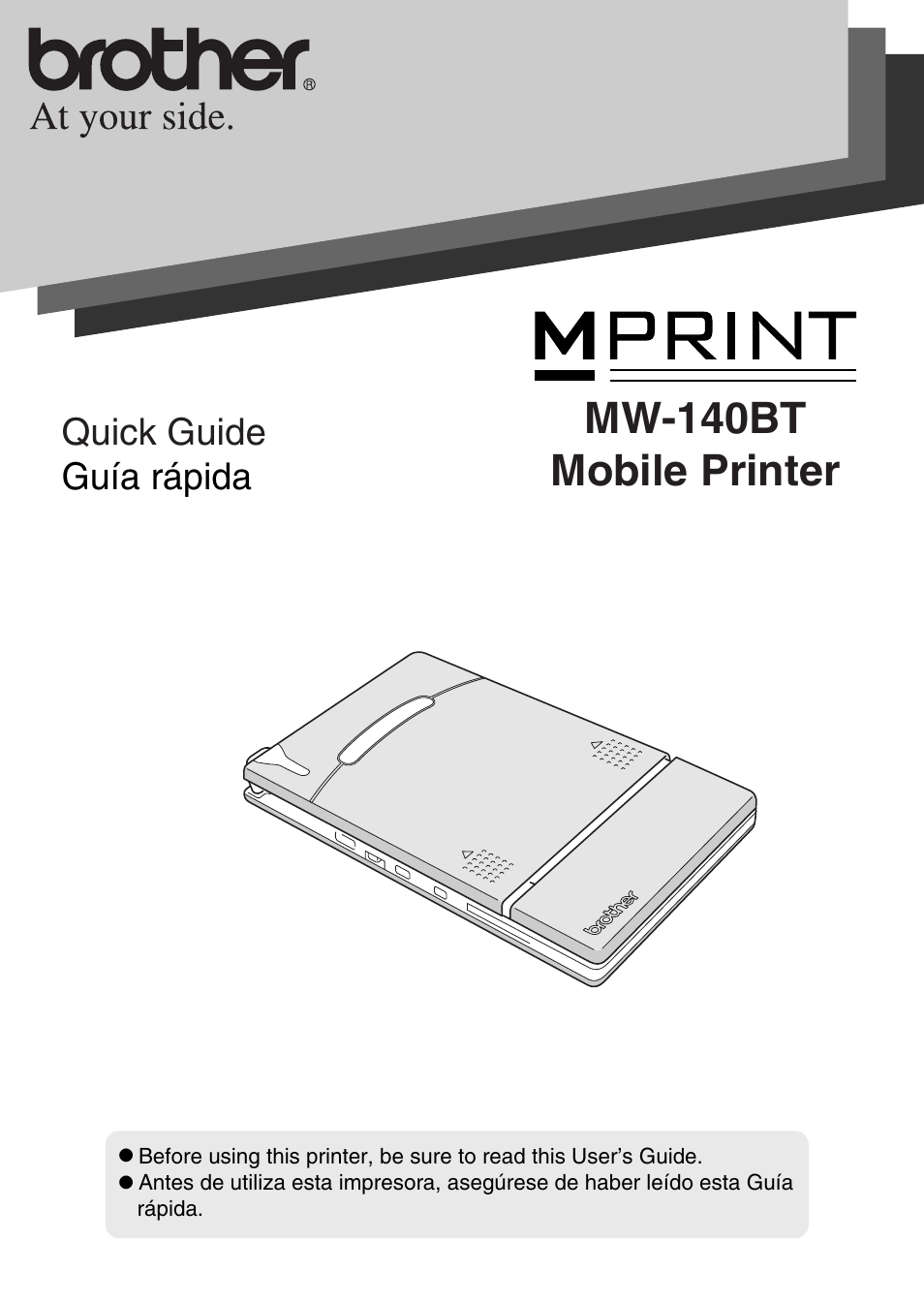 Brother MW-140BT User Manual | 18 pages
