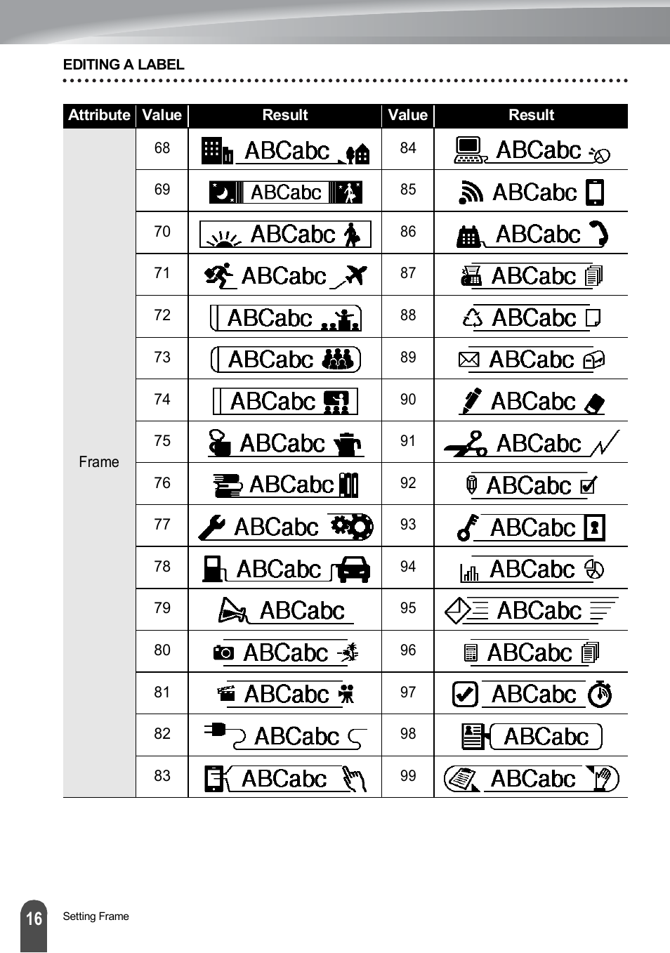 Brother PT-H500 User Manual | Page 17 / 62