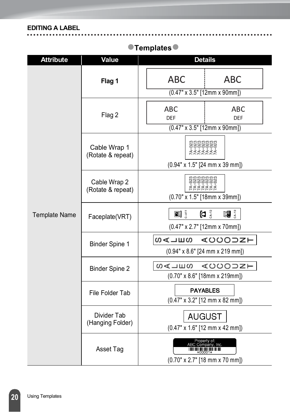 Brother PT-H500 User Manual | Page 21 / 62