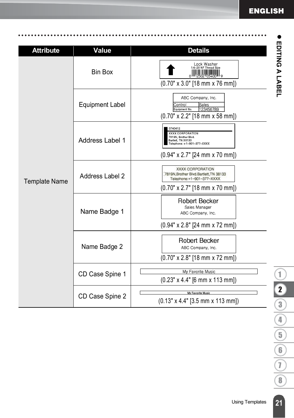 Brother PT-H500 User Manual | Page 22 / 62