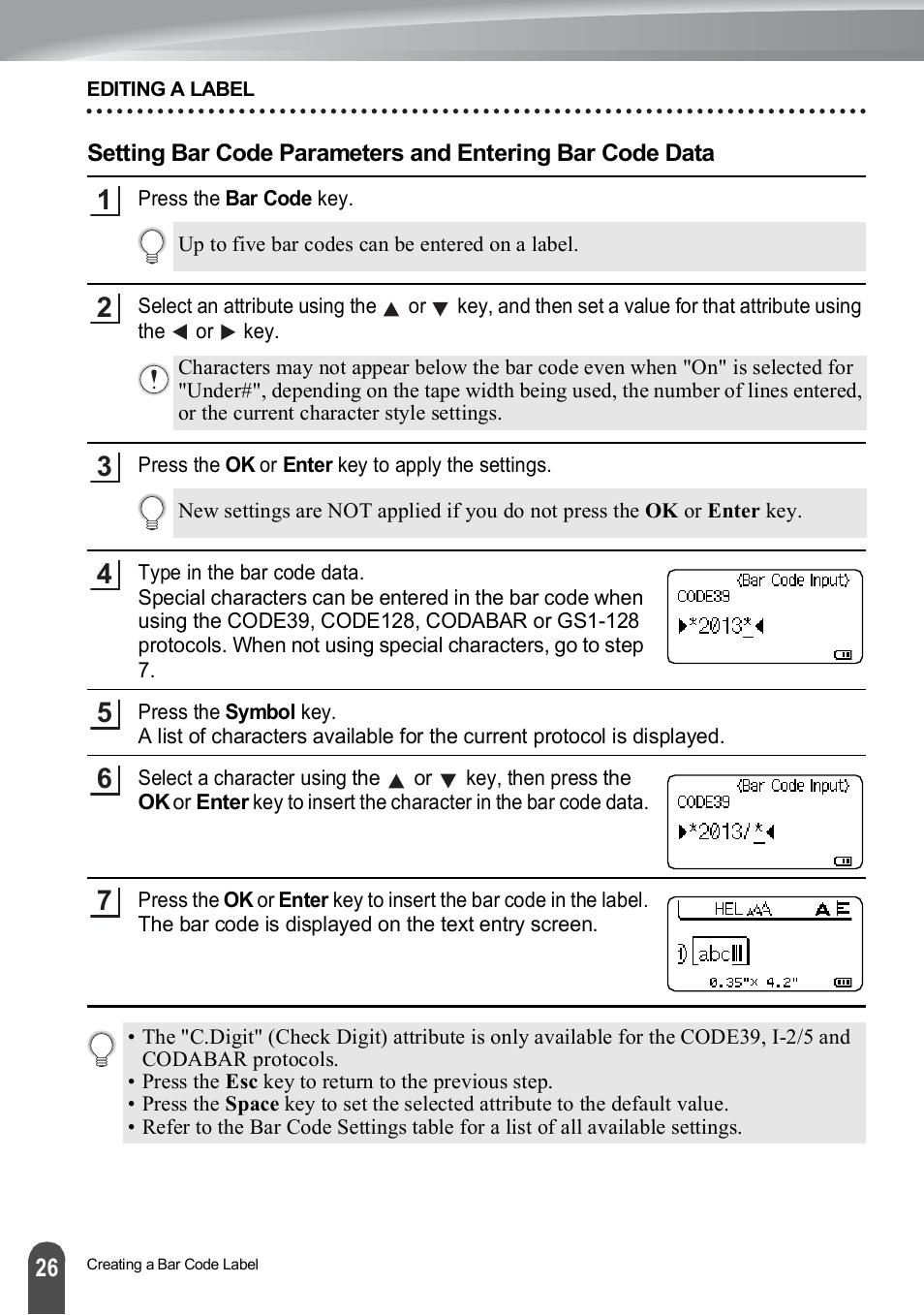 Brother PT-H500 User Manual | Page 27 / 62