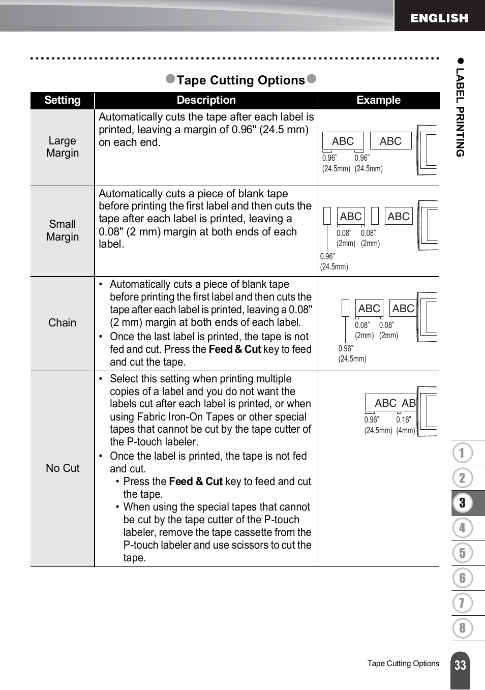 Brother PT-H500 User Manual | Page 34 / 62