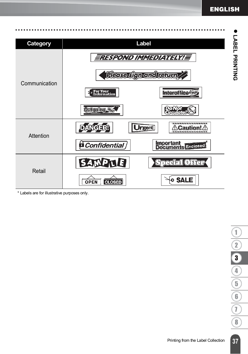 Brother PT-H500 User Manual | Page 38 / 62