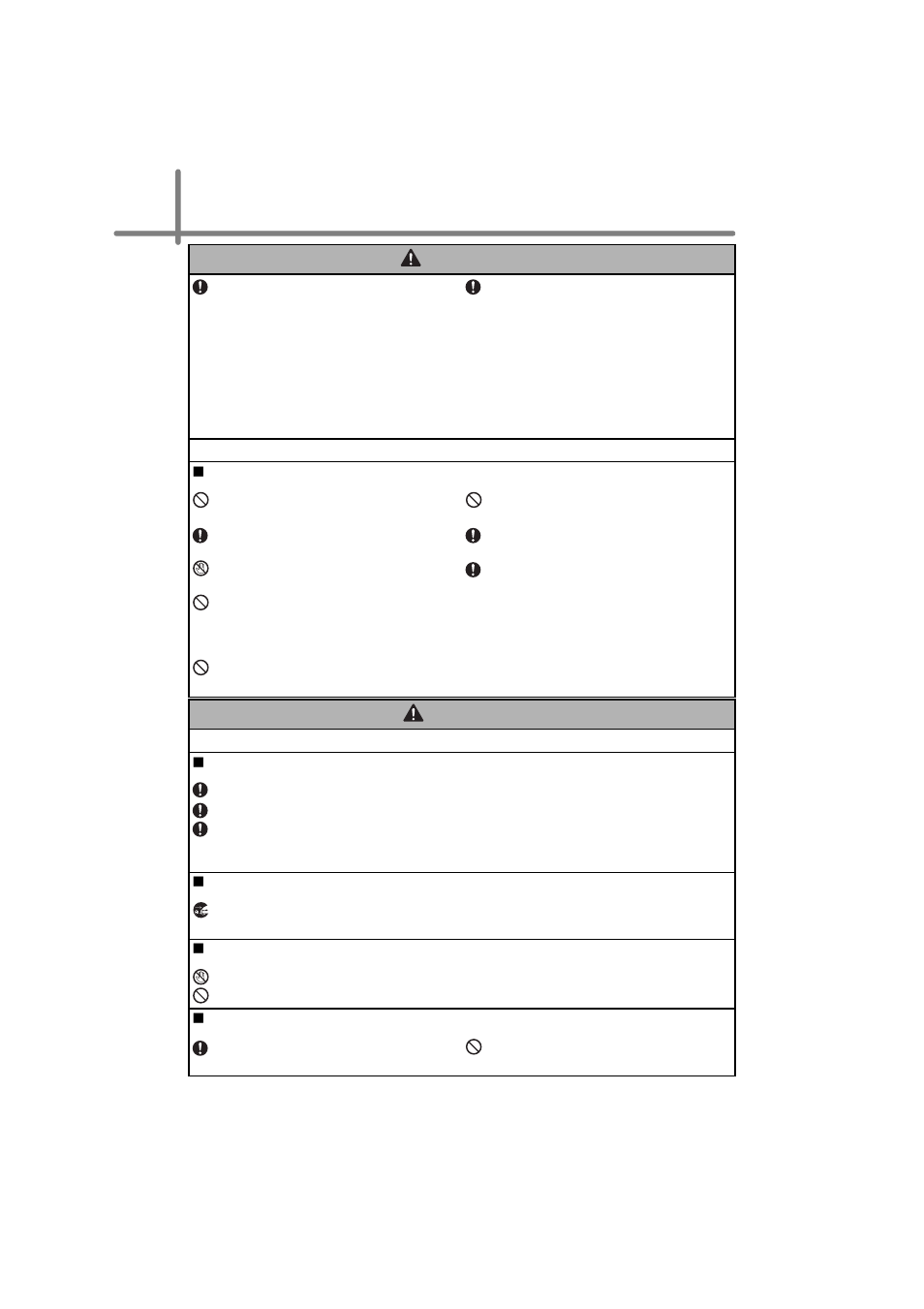 Caution, Warning | Brother QL-580N User Manual | Page 10 / 100